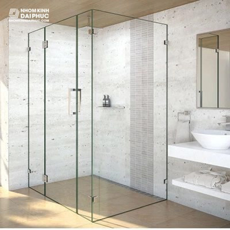 Phòng tắm kính mở quay 90 độ Phòng tắm kính mở quay 90 độ